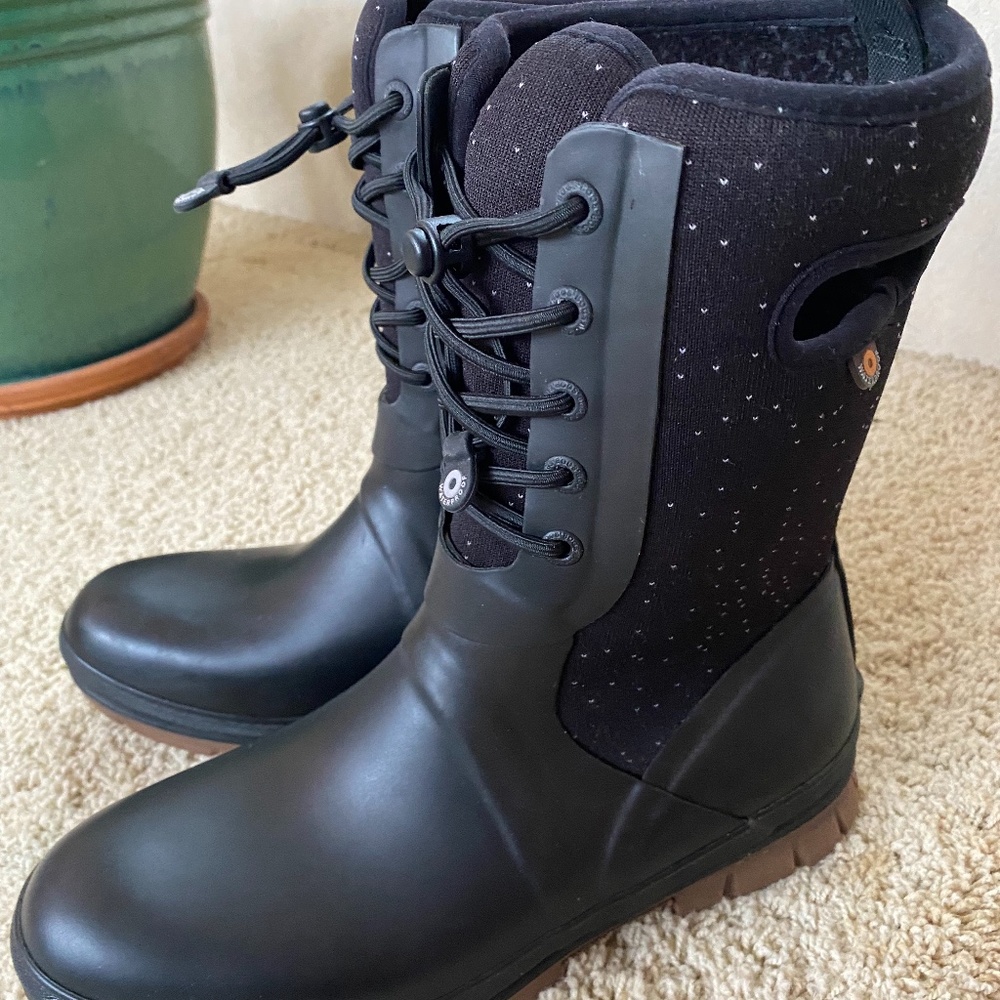 Bogs Crandall Lace Up Speckle